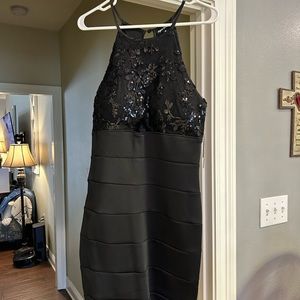 Sequin Heart Dress